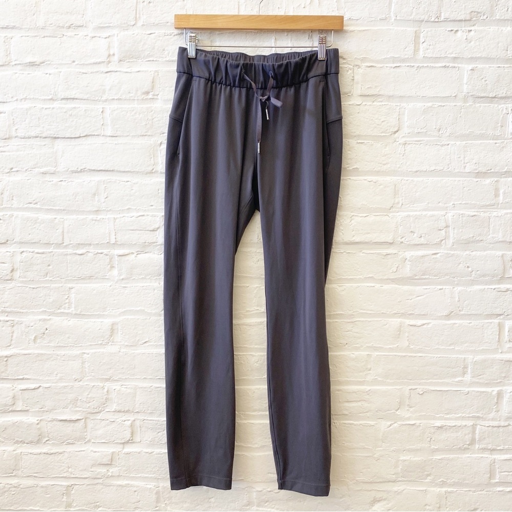Lululemon || On The Fly Pant 28" Drawstring Gray 4